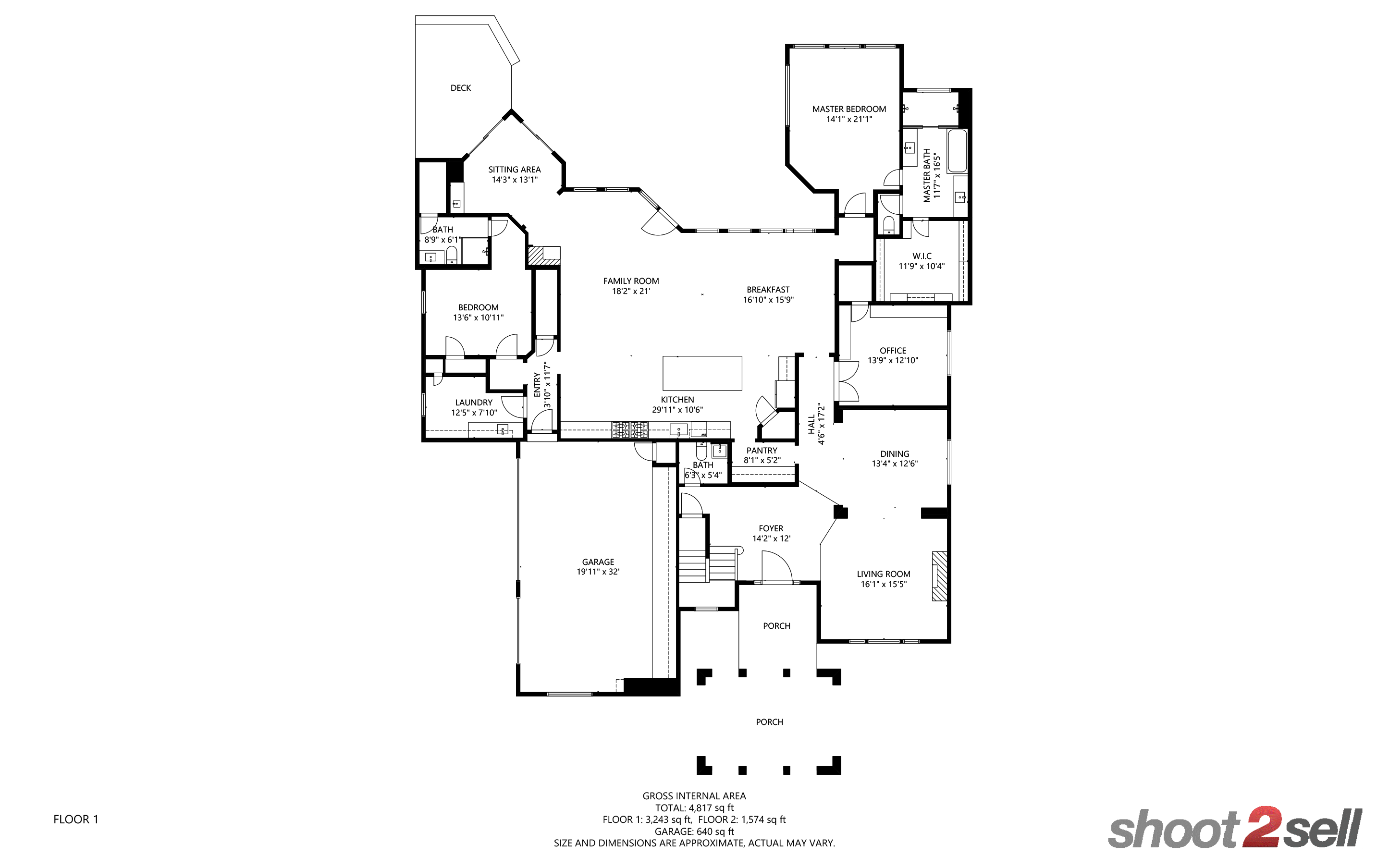 Shoot2Sell-Photography-Floorplans-2D-Example