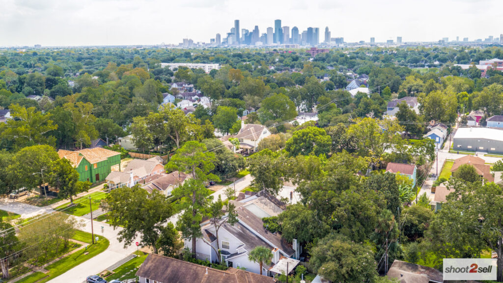 Shoot2Sell Real Estate Photography Blog - The Heights Aerial (Houston)