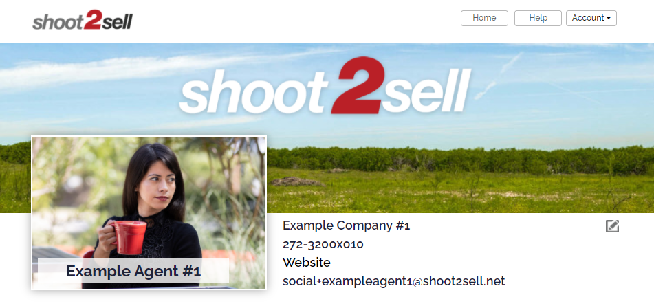 Shoot2Sell - Single Page Property Website Cover Image